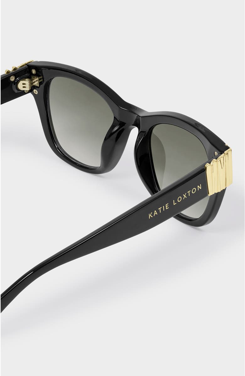 Katie Loxton Seychelles Sunglasses, Alternate, color, Black