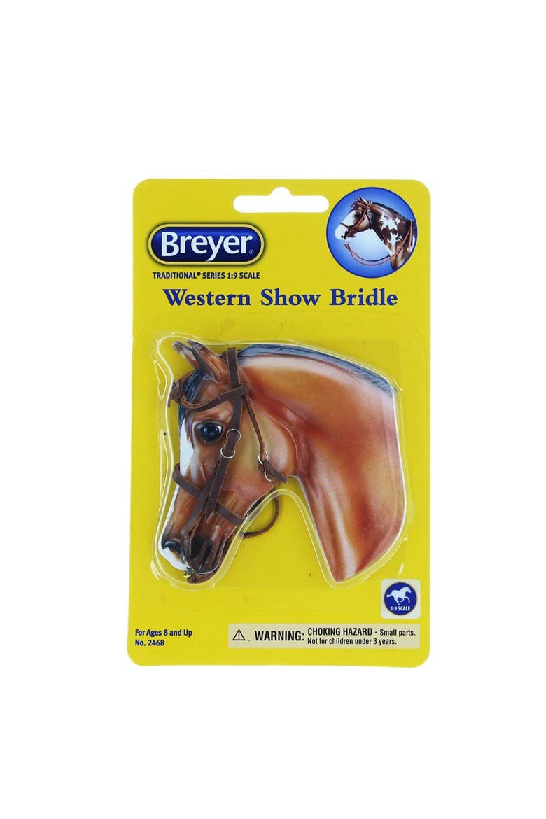 Horses Traditional Series Accessory, Western Show Bridle, Main, color, Multicolored