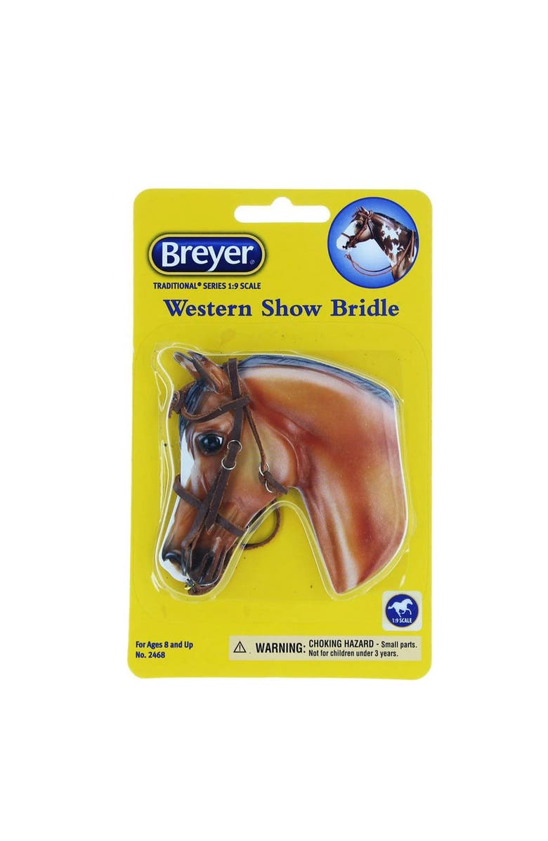 Breyer Horses Traditional Series Accessory, Western Show Bridle, Main, color, Multicolored