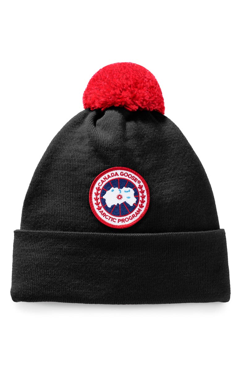 Canada Goose Wool Pom Toque, Main, color,