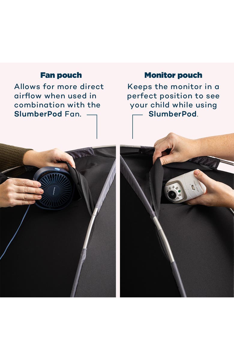 SlumberPod Blackout Sleep Tent, Alternate, color, Black