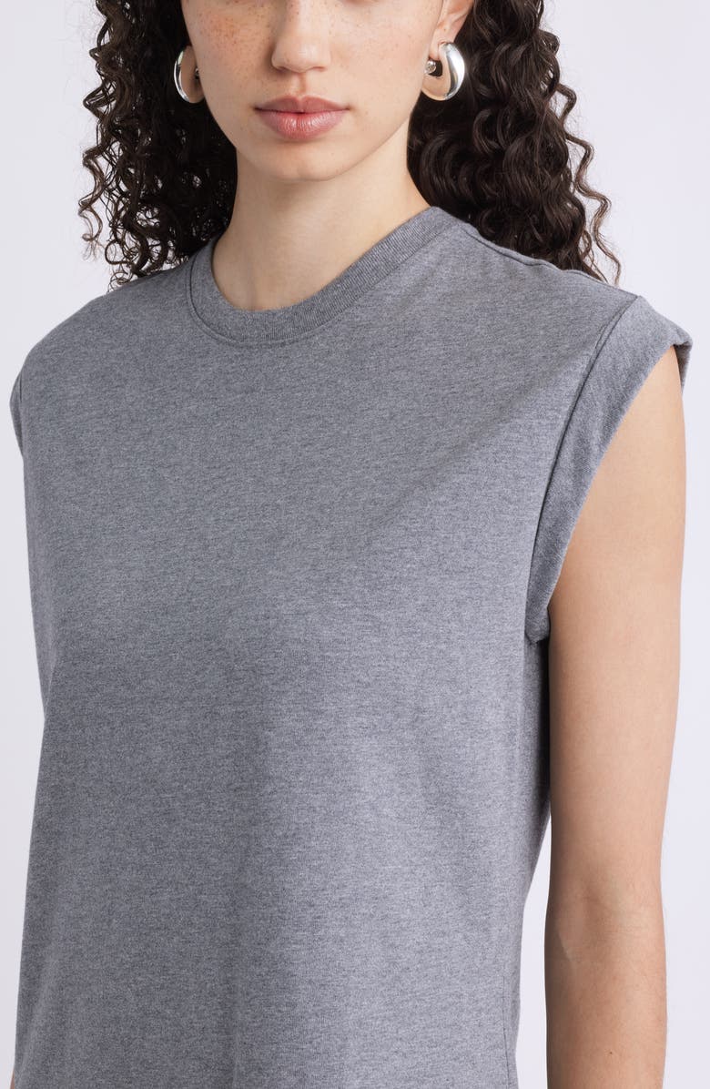 Nordstrom Muscle Sleeve Pima Cotton Jersey Maxi Dress, Alternate, color, 