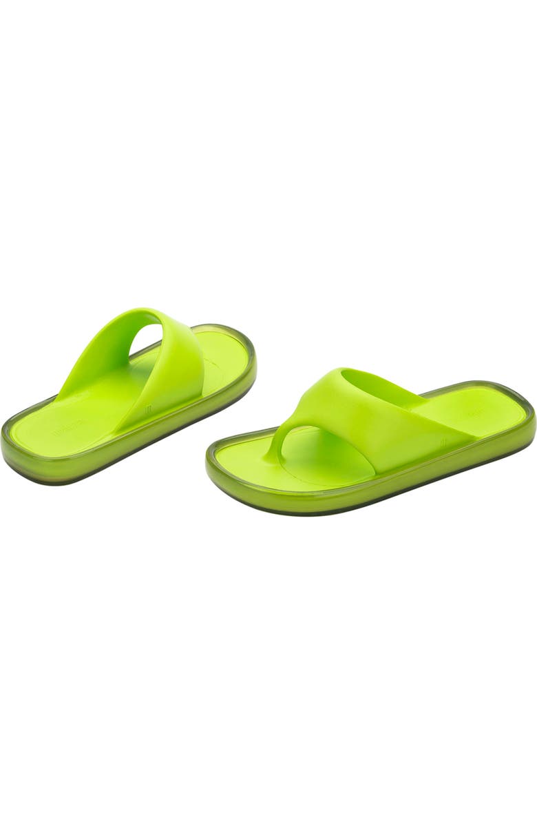 Melissa Float Flip Flop, Alternate, color, Green