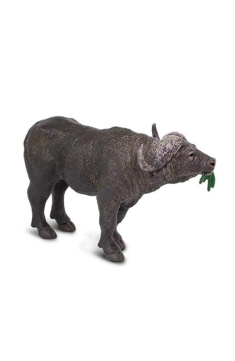 Safari Ltd. Cape Buffalo Kids Toy Figure, Alternate, color, NO COLOR