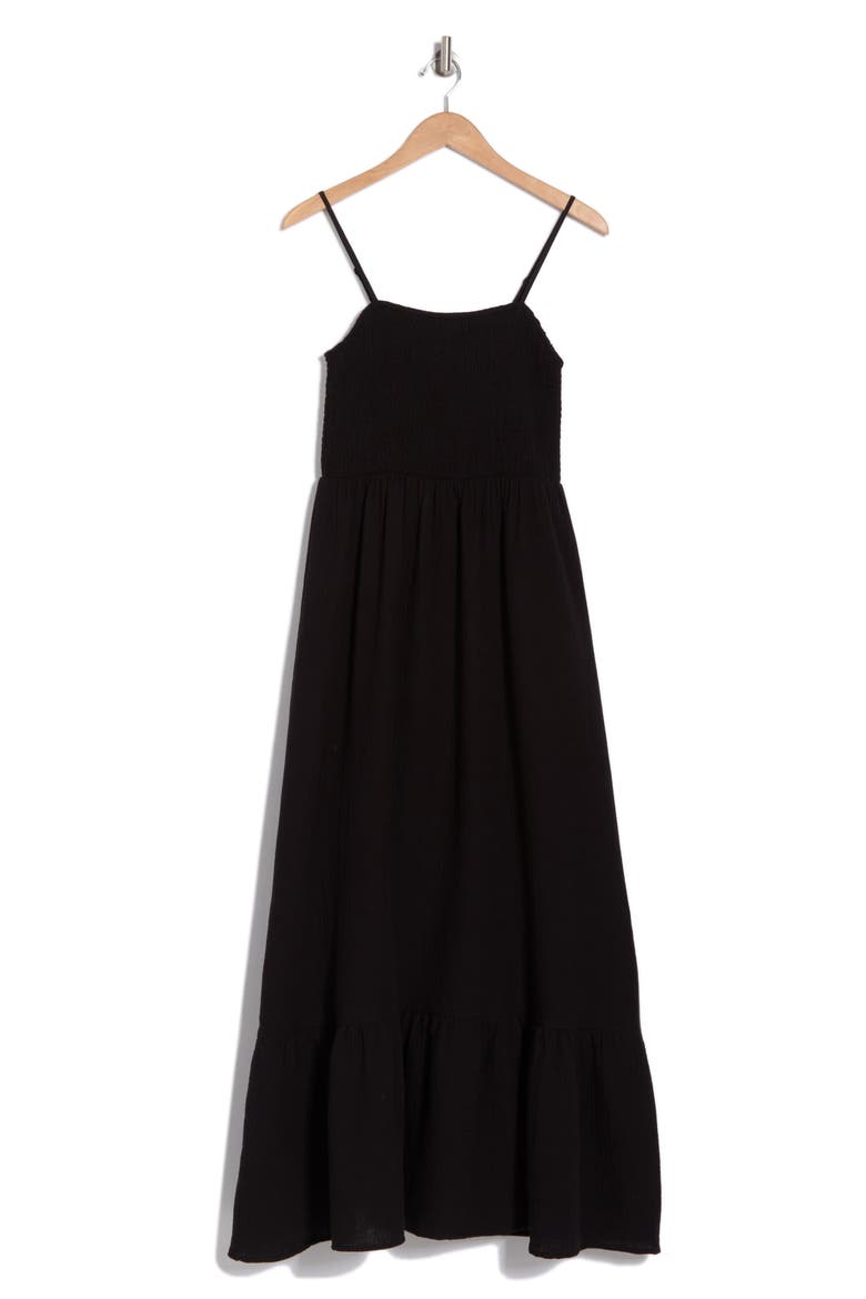 Madison Maxi Dress, Alternate, color, BLACK