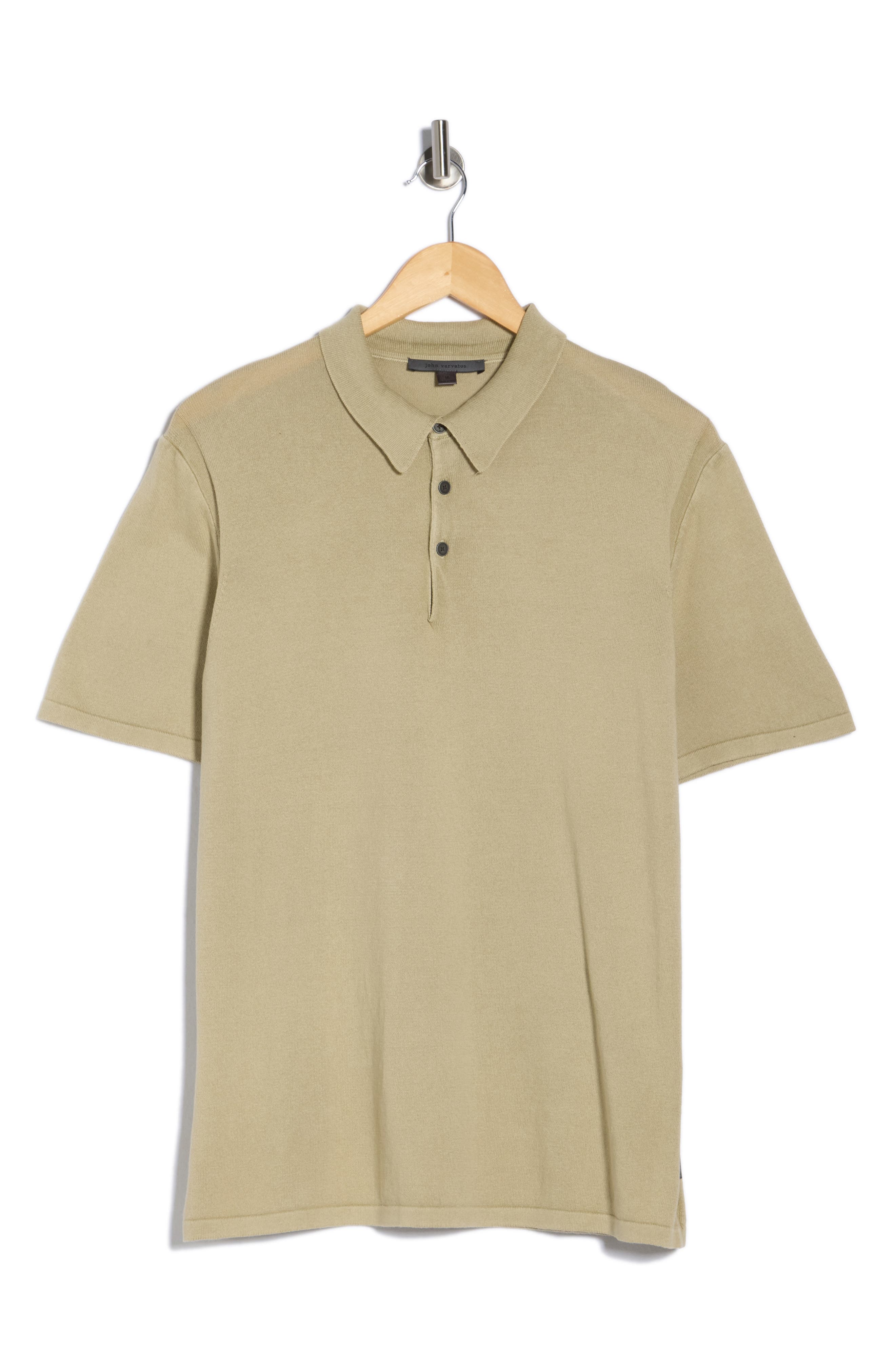 John Varvatos Canon Short Sleeve Polo