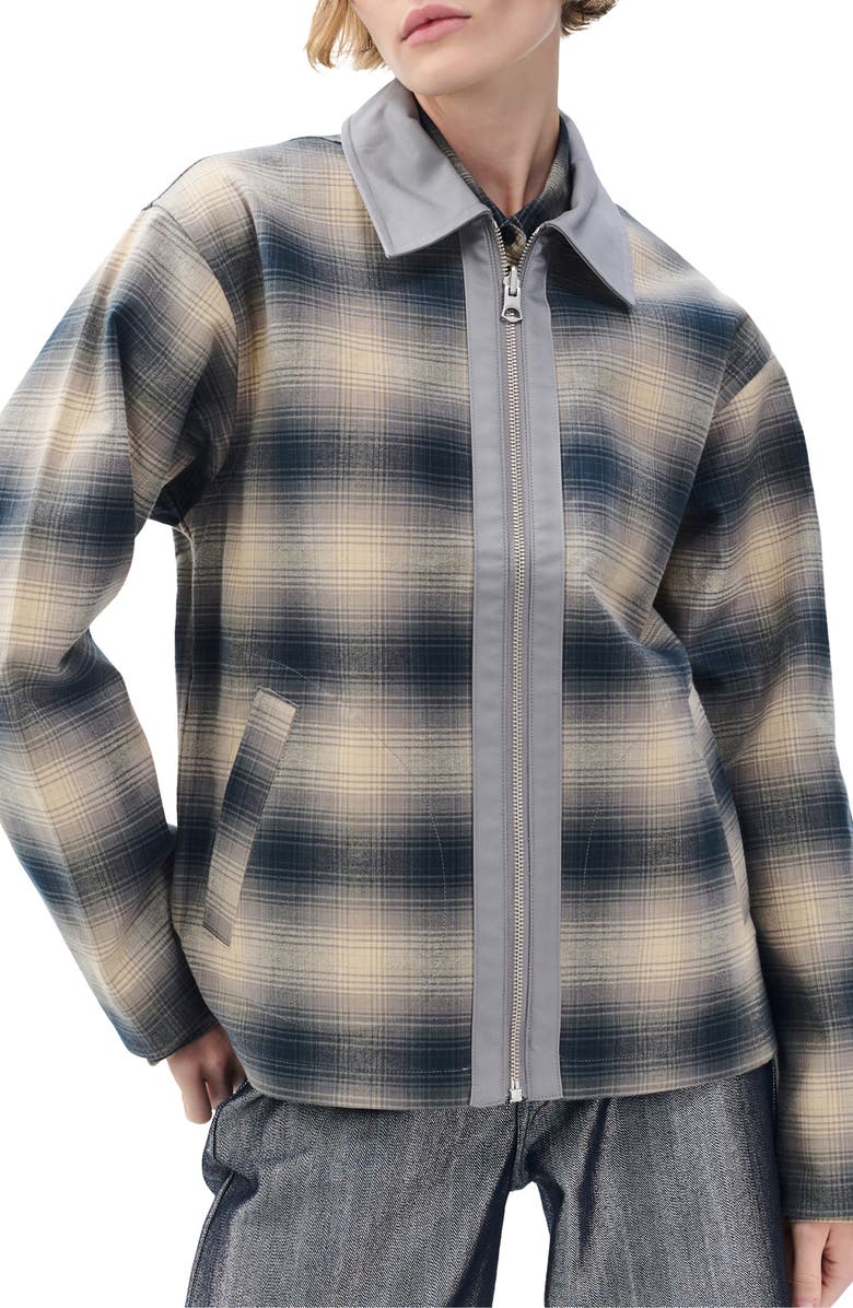 rag & bone Carrie Reversible Jacket, Main, color, Grey Pd