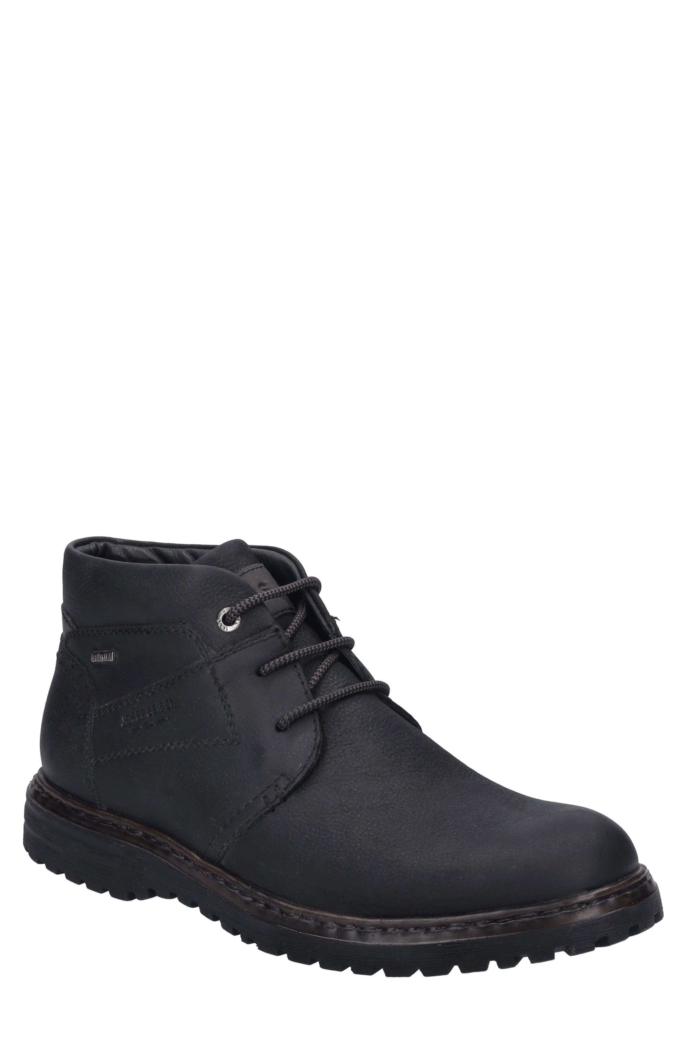 Josef Seibel Erroll Waterproof Chukka, Main, color, Black