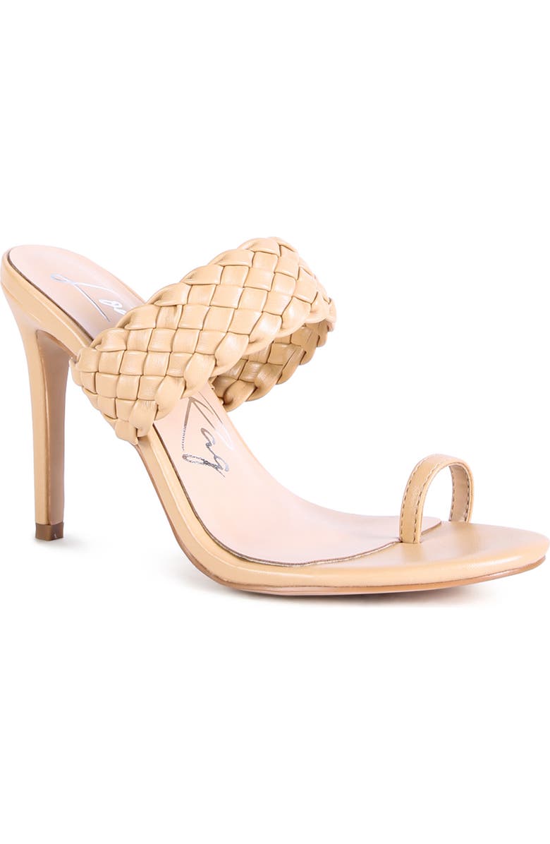 LONDON RAG High Perks Weave Sandal, Main, color,