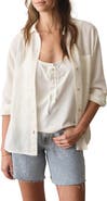 Marine Layer Jane Relaxed Fit Button-Up Shirt