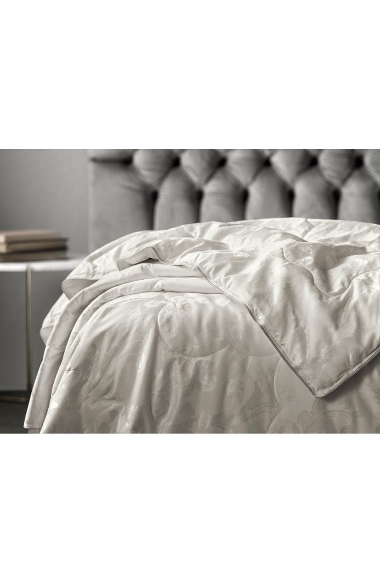 Togas Infinity Mulberry silk comforter, Alternate, color, White