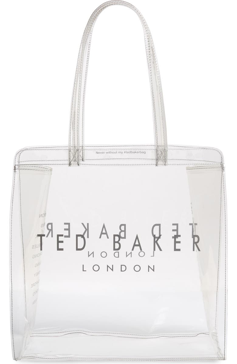 Ted Baker London Large Clear Icon Tote, Main, color,