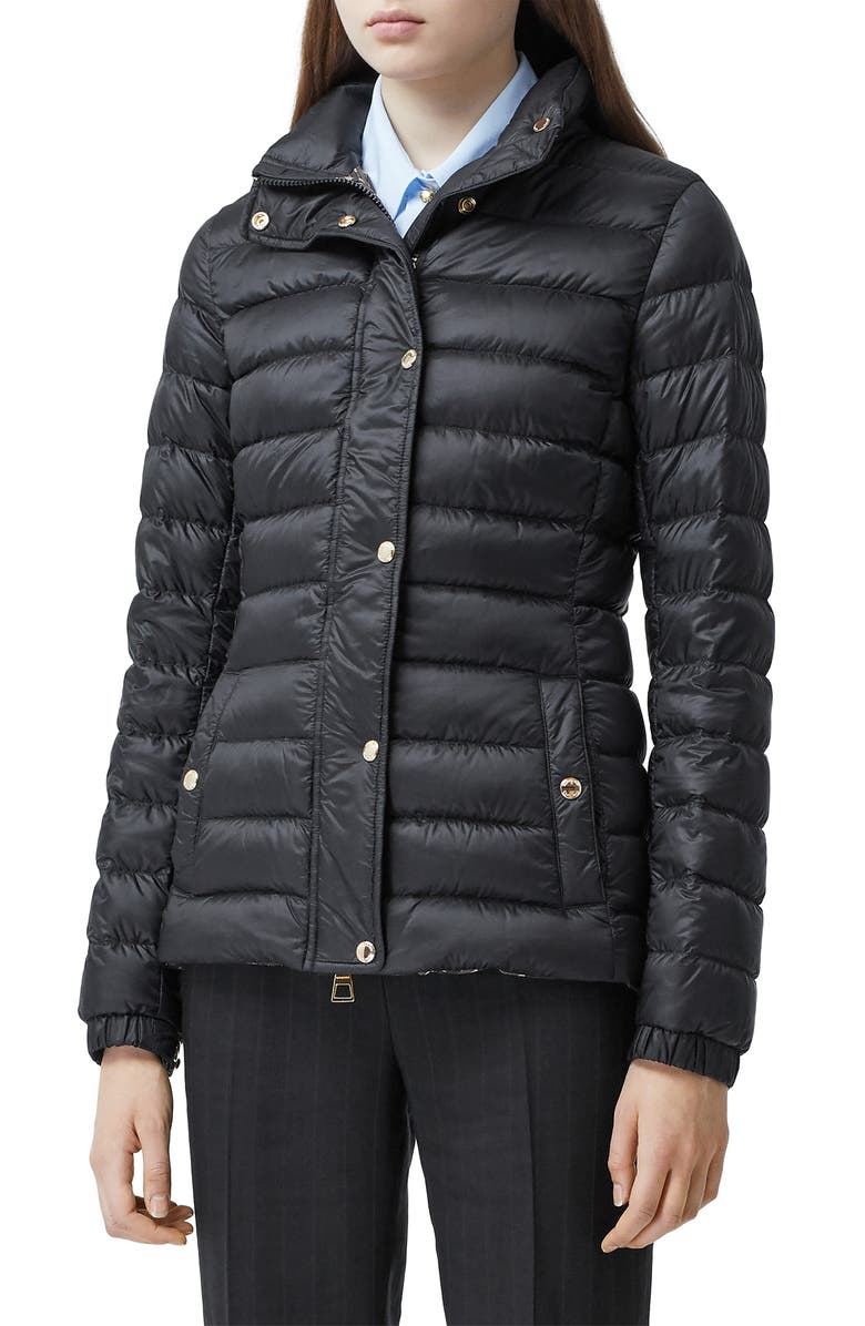 Burberry Paisley Down Puffer Coat, Main, color, 
