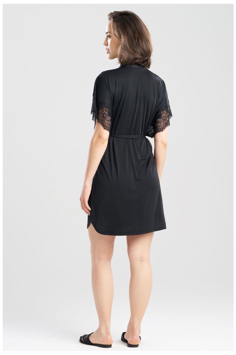Enchant Short Wrap, Alternate, color, BLACK