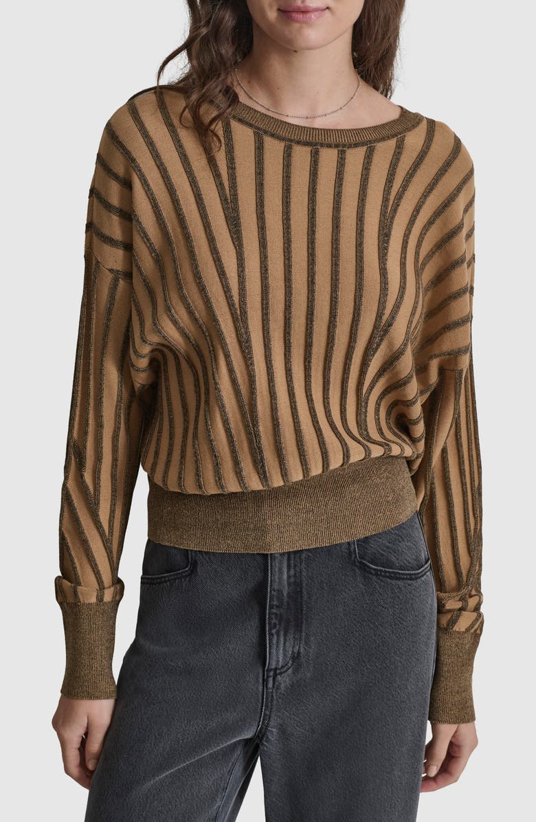 DKNY Transfer Stitch Sweater, Main, color,