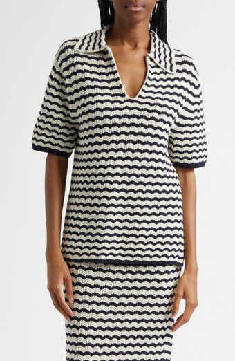 A.L.C. Logan Zig-Zag Stripe Sweater