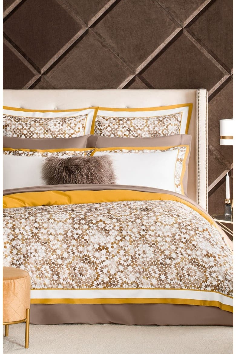 Noorim Duvet Cover, Alternate, color, Yellow