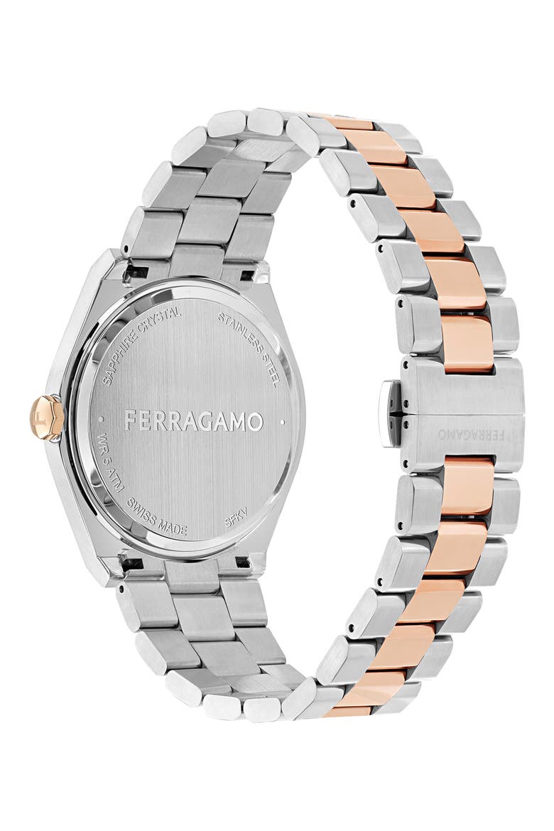 Vega Upper East Two-Tone Bracelet Watch, 40mm, Alternate, color, TWO TONE