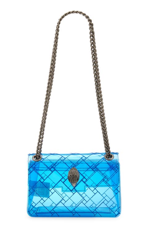 Mini Kensington Vinyl Convertible Clear Crossbody Bag