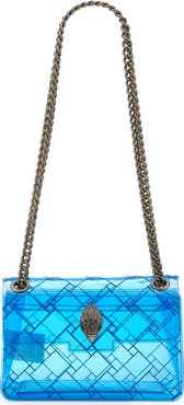 Kurt Geiger London Mini Kensington Vinyl Convertible Clear Crossbody Bag