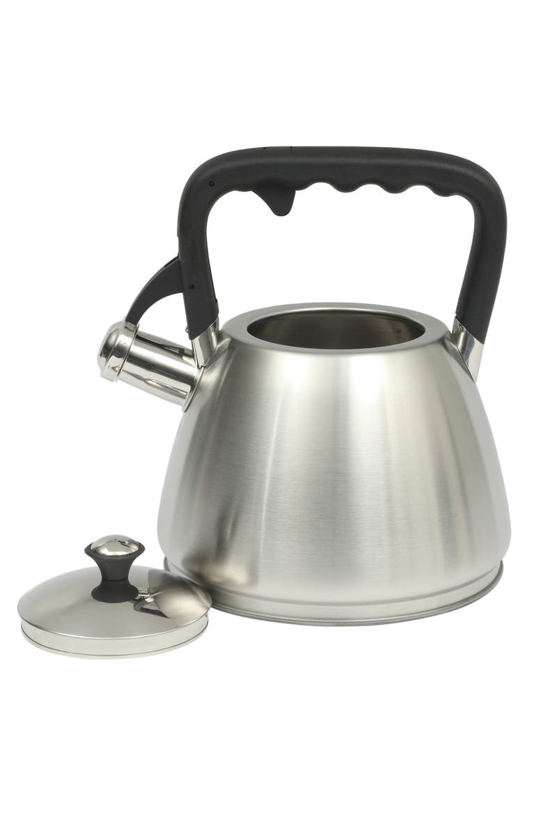 Armidale 2.5 Qt Stainless Steel Whistling Tea Kettle, Alternate, color, Brushed Stainless