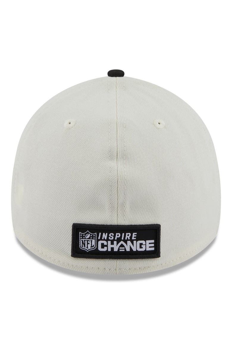 Men's New Era Cream/Black Washington Commanders 2022 Inspire Change  39THIRTY Flex Hat, Alternate, color, Cream