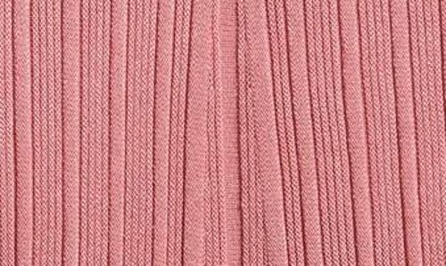 Misook Flared Ribbed Soft Knit Midi Skirt