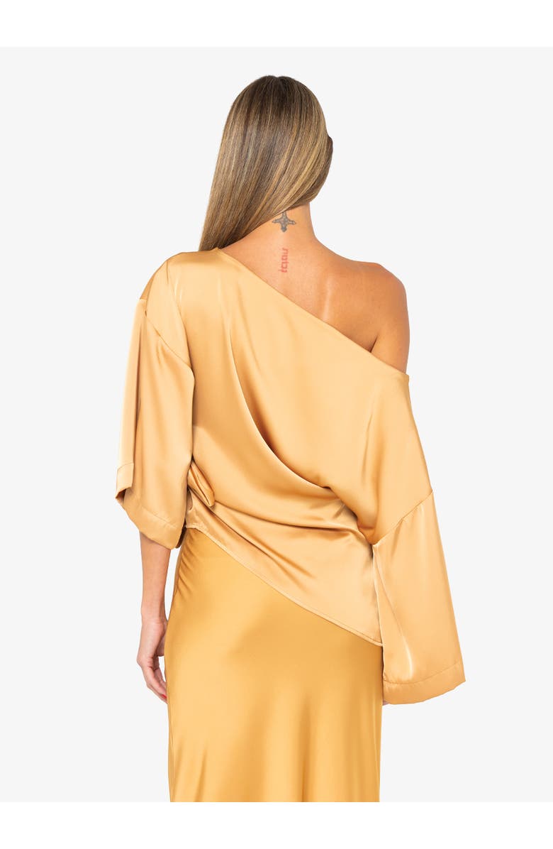 JBQ Cataleya Top, Alternate, color, Caramel