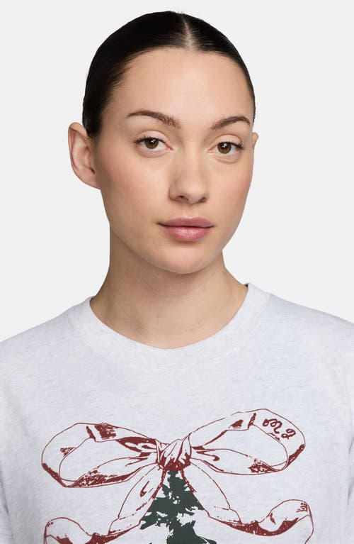 Jordan Christmas Tree Graphic T-shirt In White