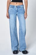 Unpublished Jody Raw Hem Wide Leg Jeans
