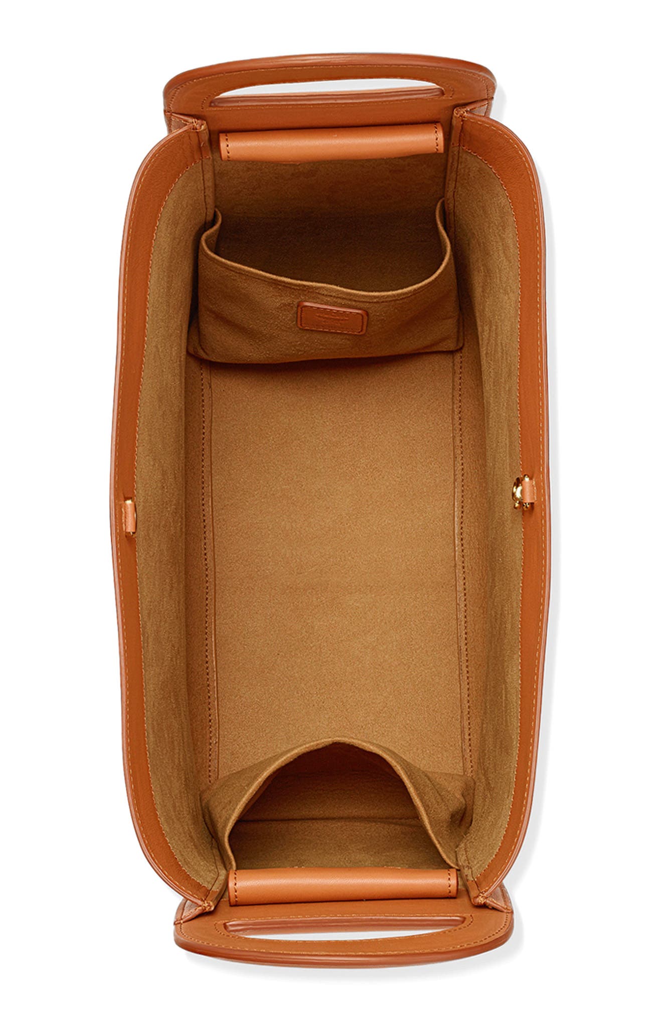 MCM Mini Mode Travia Leather Tote, Alternate, color, 