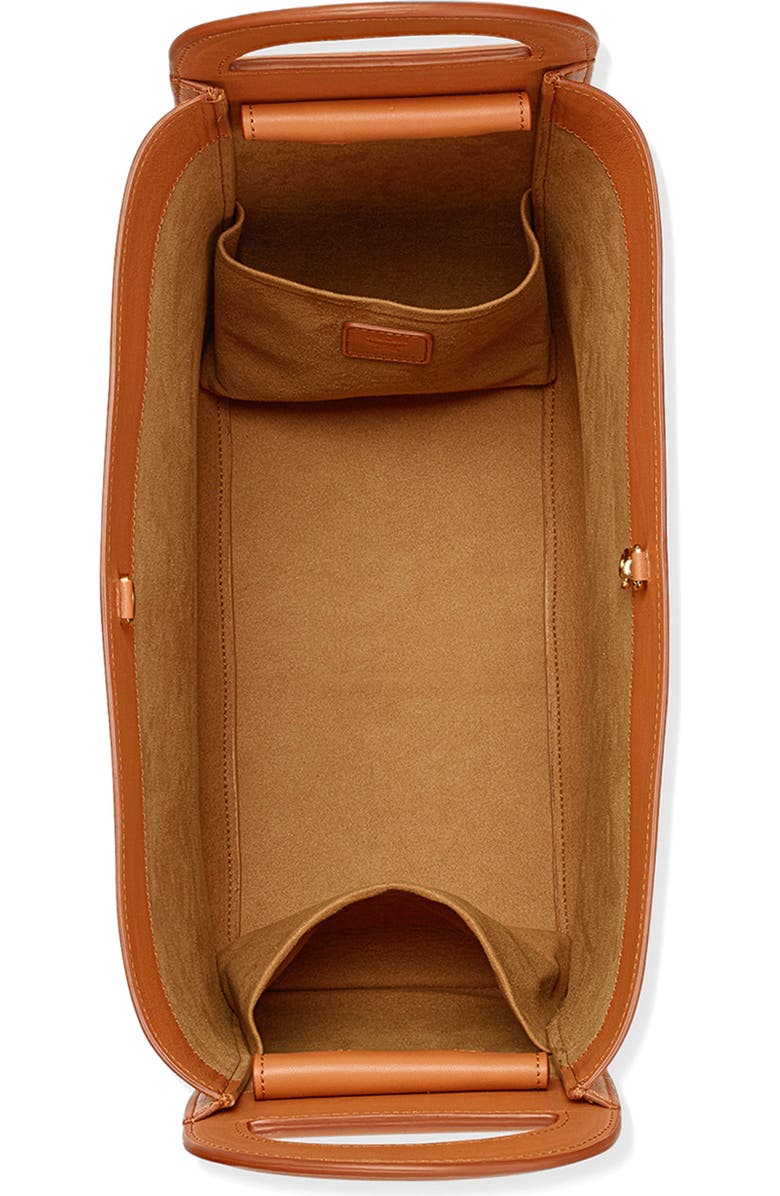 MCM Mini Mode Travia Leather Tote, Alternate, color,