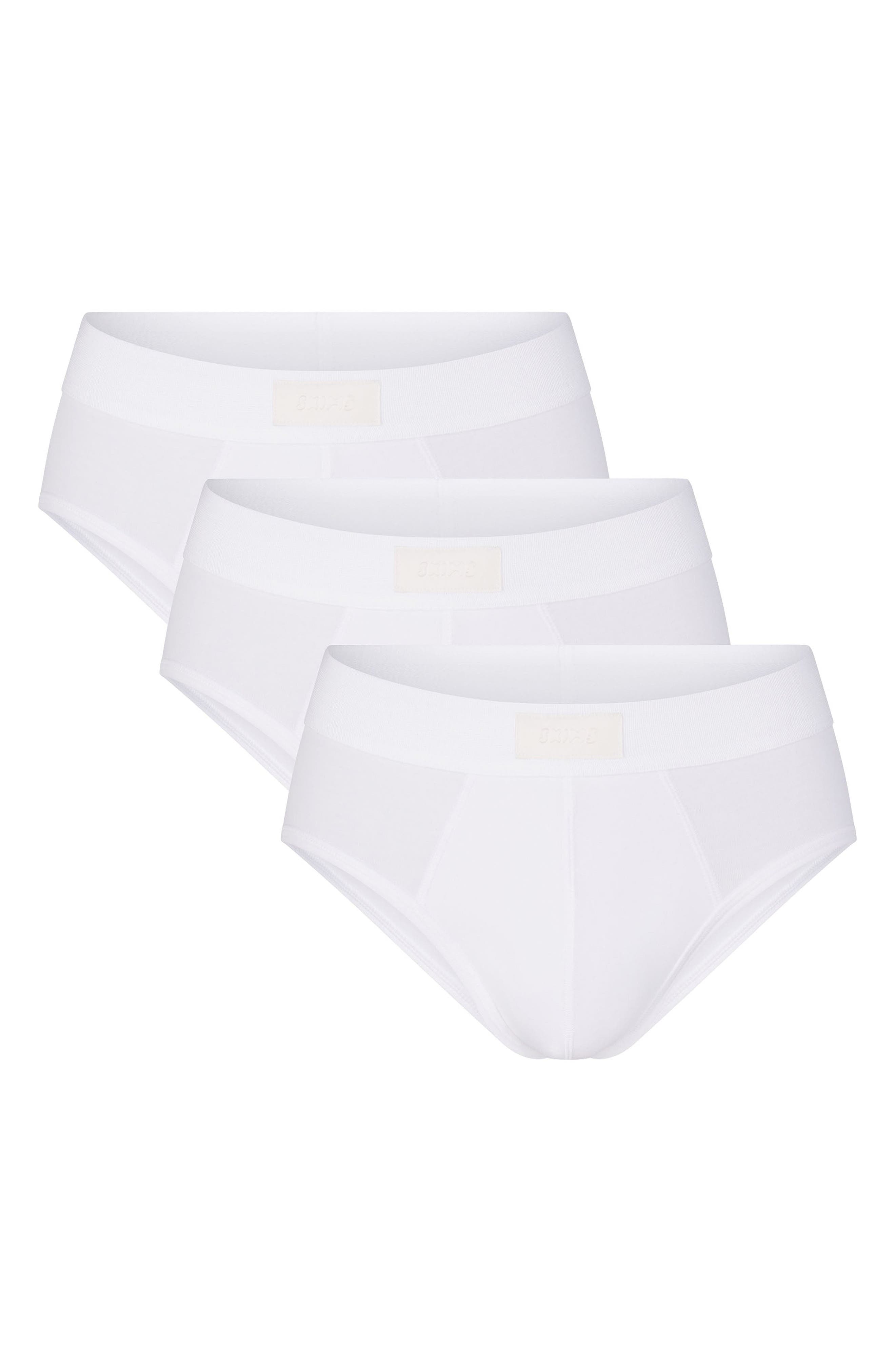 SKIMS 3-Pack Cotton & Modal Blend Briefs