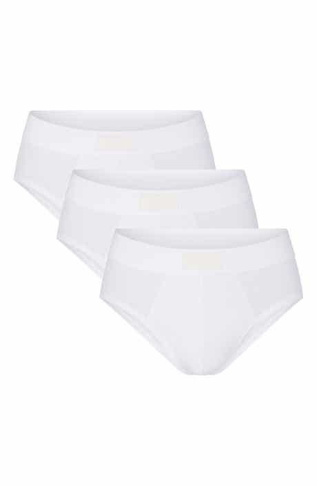 SKIMS 3-Pack Cotton & Modal Blend Briefs