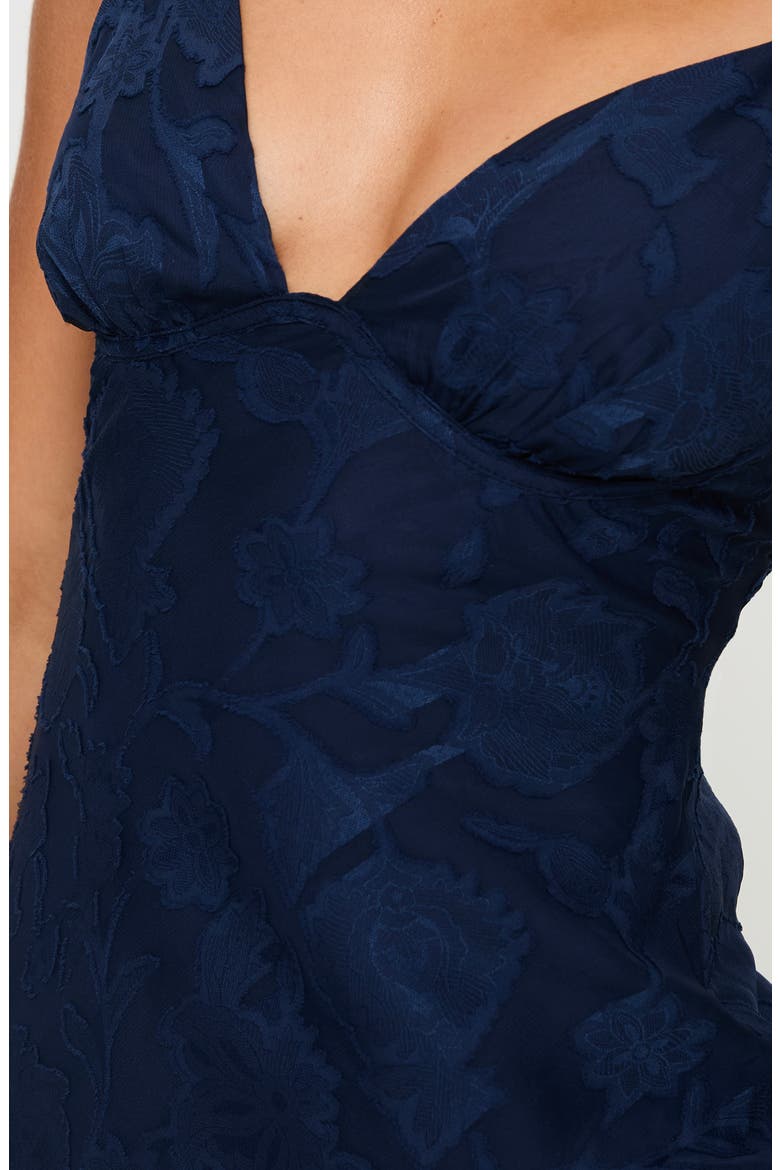 Cyrene Sleeveless Maxi Dress, Alternate, color, NAVY