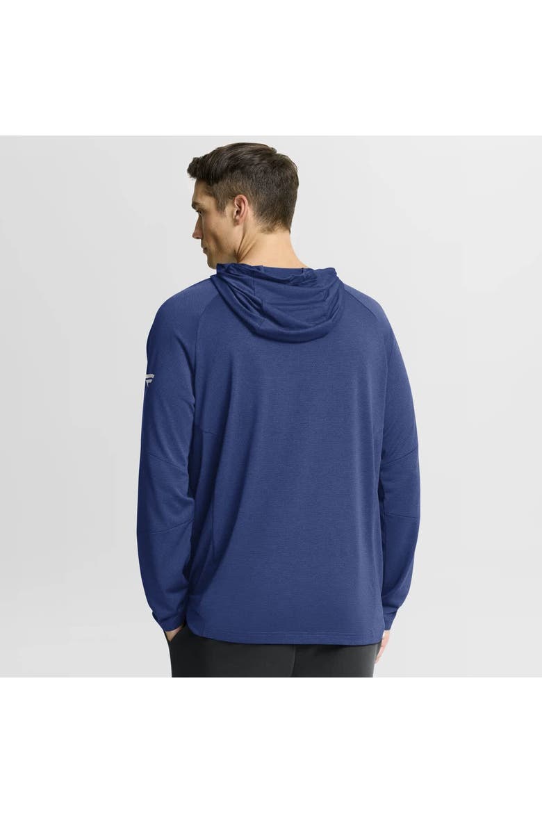 Men's Fanatics Blue Tampa Bay Lightning Authentic Pro Rink Raglan Hoodie, Alternate, color, Blue