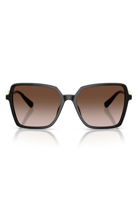 58mm Square Sunglasses