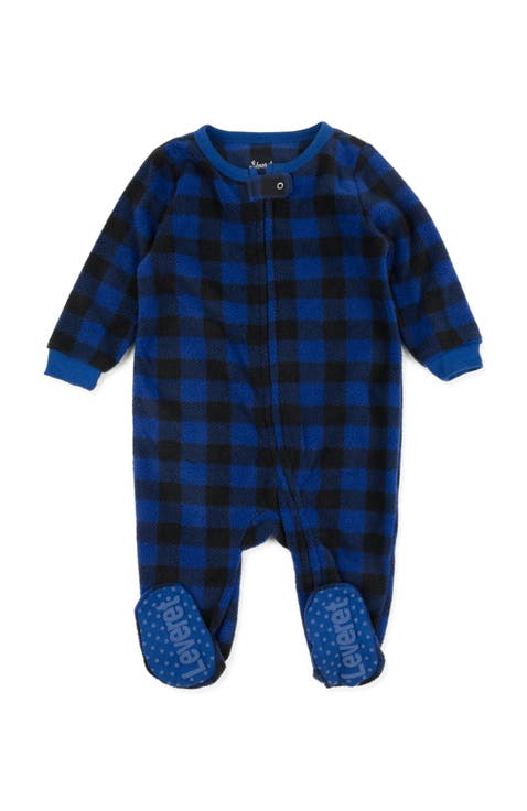 Kids Fleece Footed Printed Holiday Pajamas (Toddler, Little Kid & Big Kid)