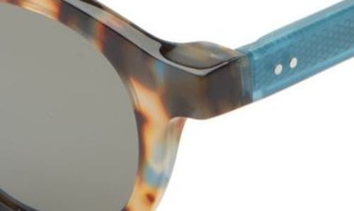 Eyebobs Tv Party 44mm Small Polarized Sunglasses In Iceberg Blue/brown/grey