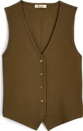Madewell Rib V-Neck Vest