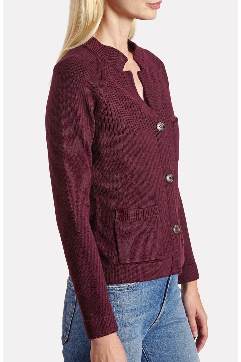 Shrunken Jacket, Alternate, color, Merlot
