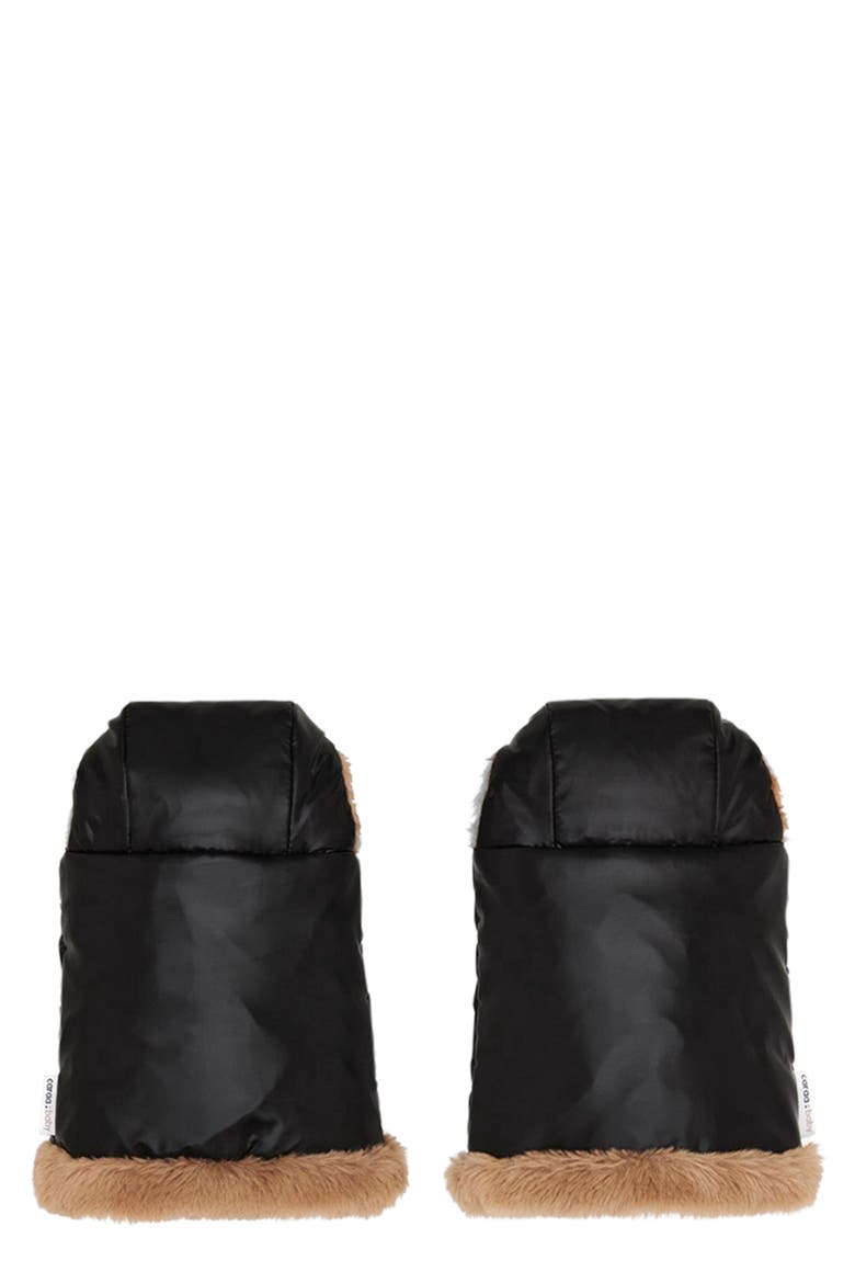 Winter Stroller Gloves, Main, color, BLACK