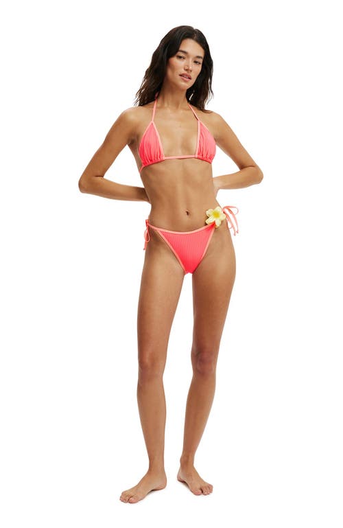 COTTON ON BODY SLIDER TRIANGLE BIKINI TOP 