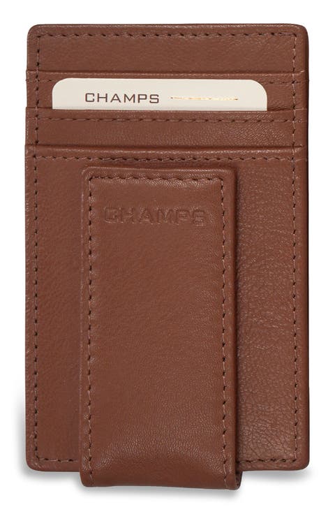 Leather Magnetic RFID Card Case