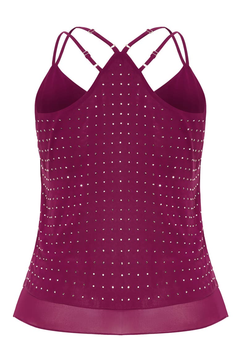 Rosalia Studded Tank Top, Alternate, color, PURPLE