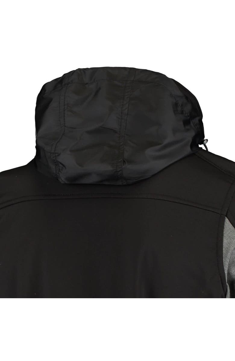 DUNBROOKE Men's Dunbrooke Black Arizona Cardinals Circle Zephyr Softshell Full-Zip Jacket, Alternate, color,