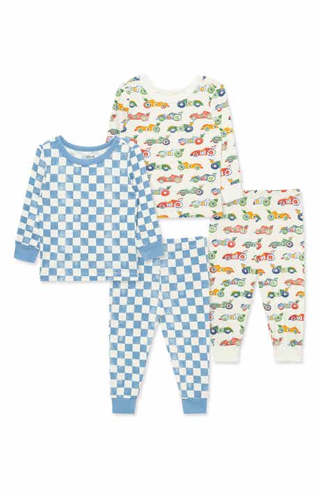 4-Piece Racecar Snug Fit Pajamas