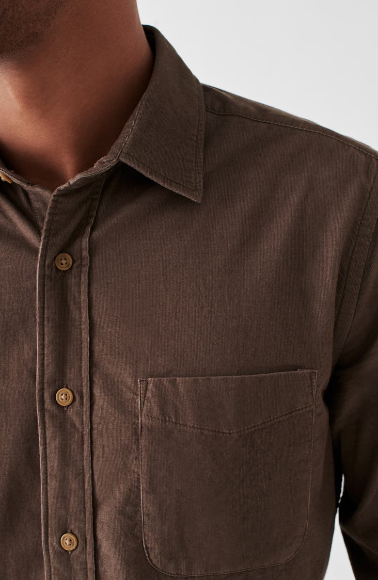 Faherty Corduroy Button-Up Shirt, Alternate, color,