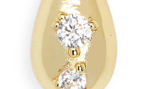 Argento Vivo Cubic Zirconia Teardrop Necklace