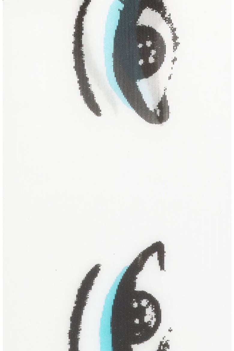 'lenticular eyes' iPhone 5 & 5s case, Alternate, color, CREAM/ BLACK